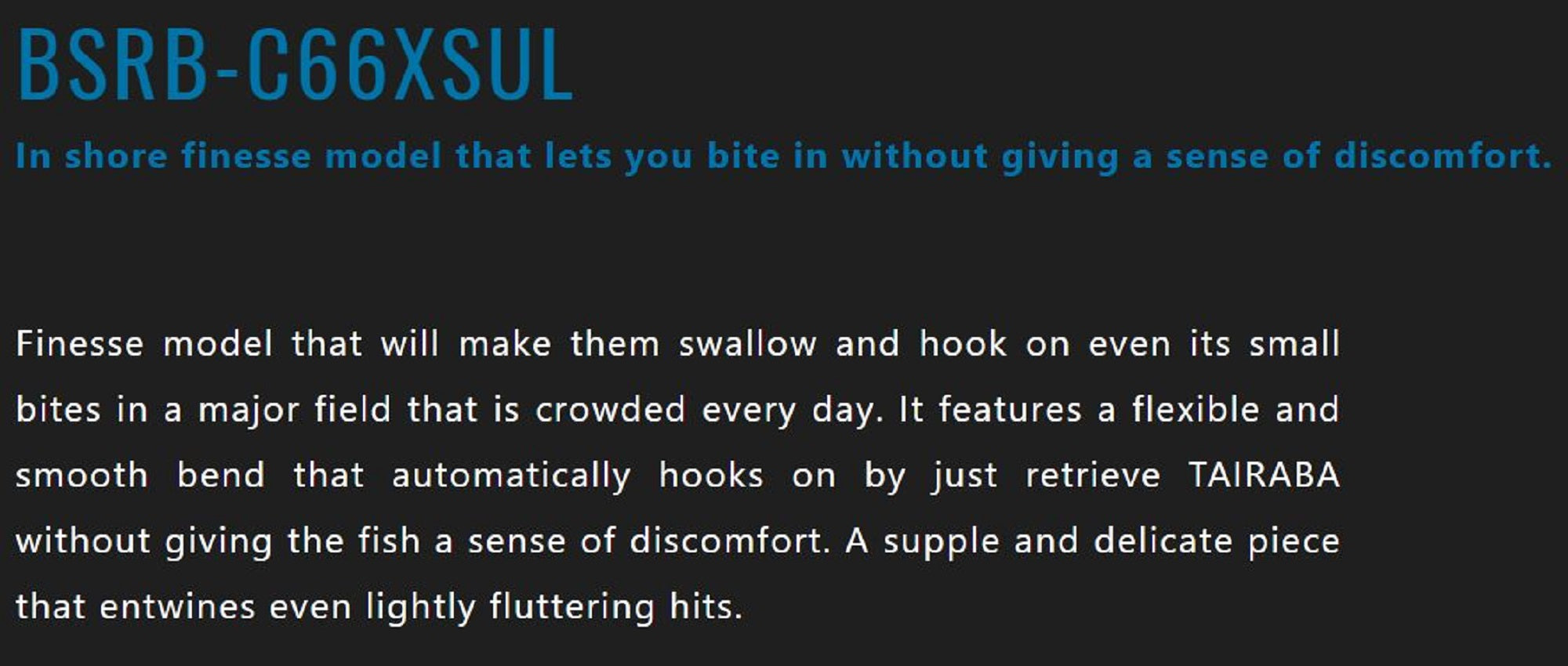 Jackall Rod Baitcast Bin Bin Stick RB BSRB-C66XSUL (3904)